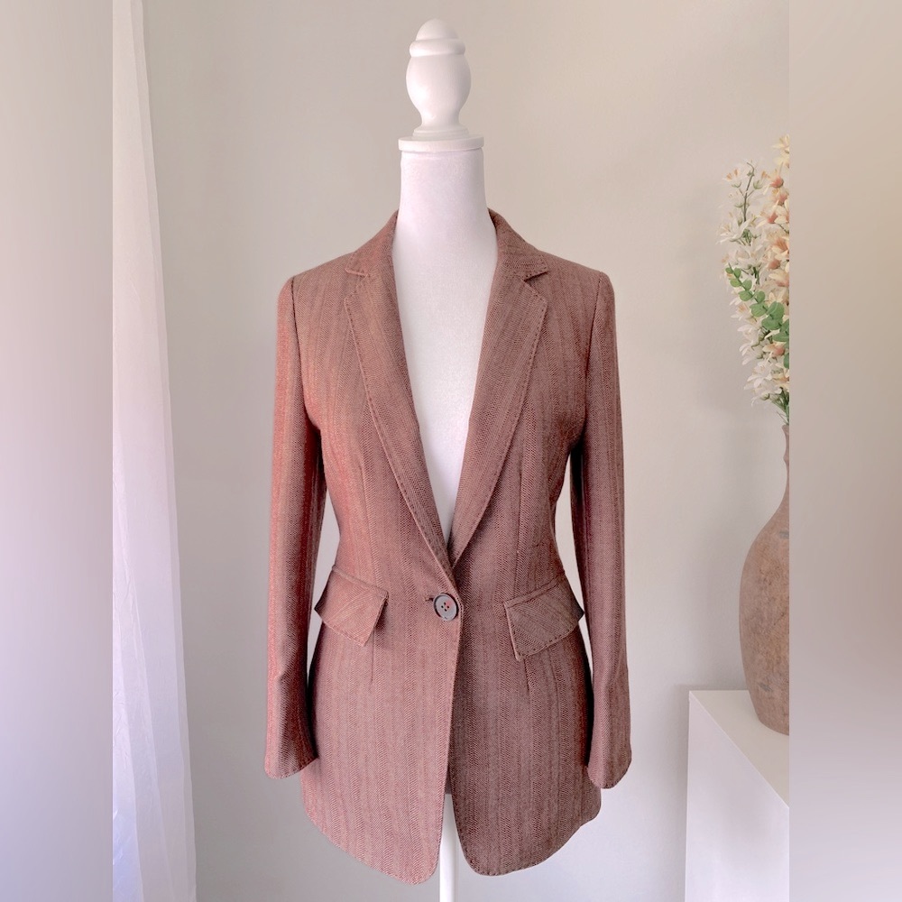 Burgundy Blazer